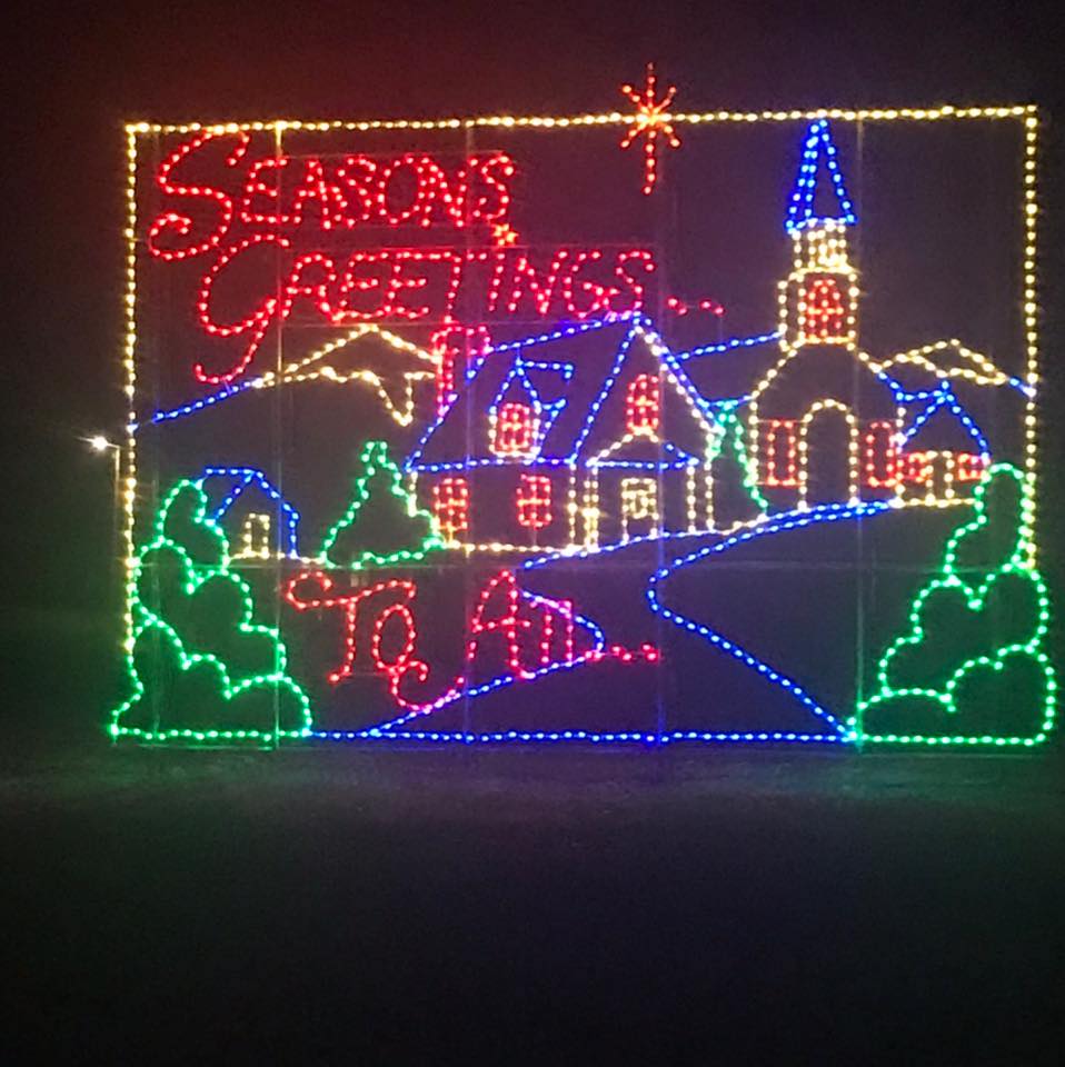 marshall illinois festival of lights display